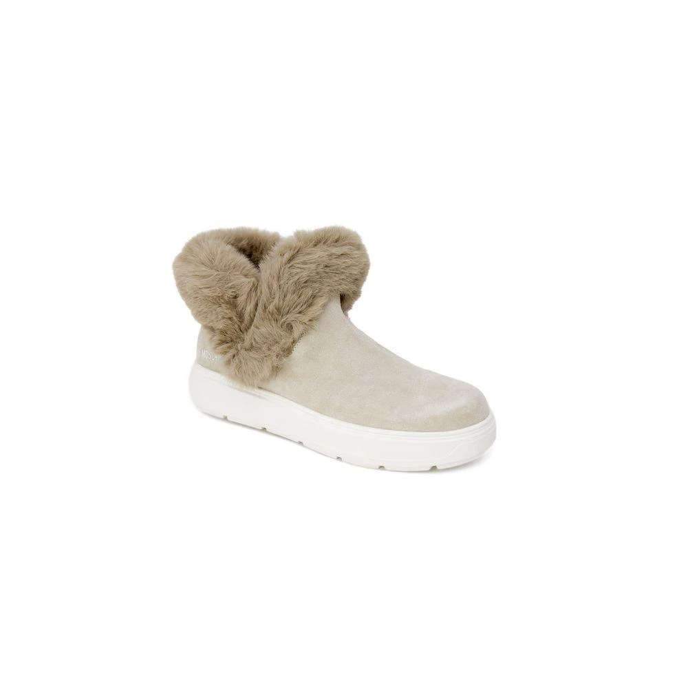 Love Moschino Beige Leather Sneaker 2