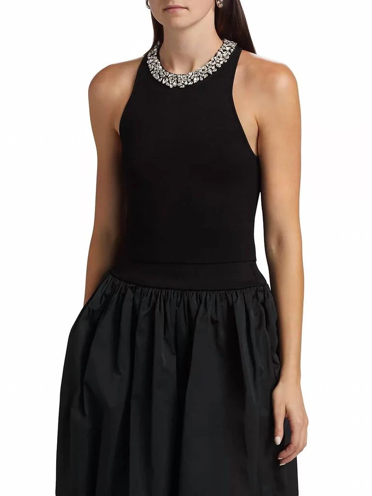 A.L.C. A.L.C. - Bella Jeweled Knit Cropped Top 3