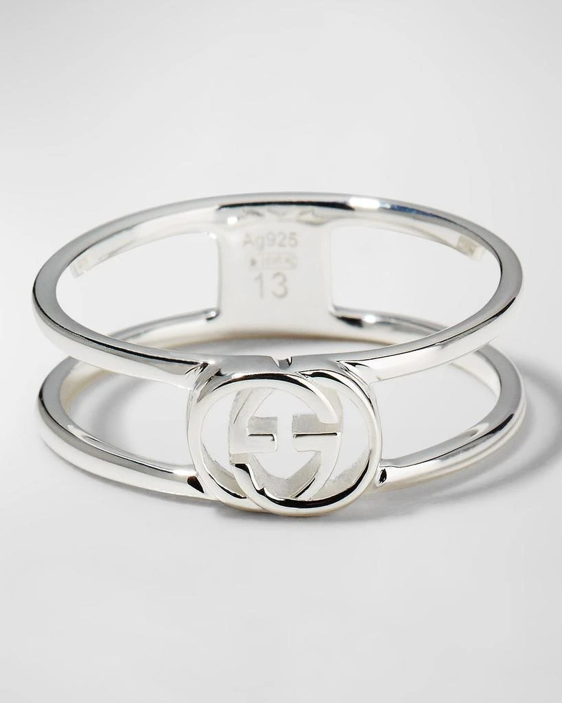 Gucci Interlocking G 6mm Ring 1
