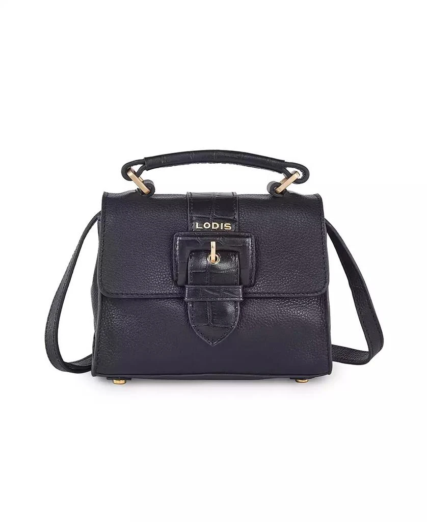 LODIS Women's Addison Croc Top Handle Bag 1