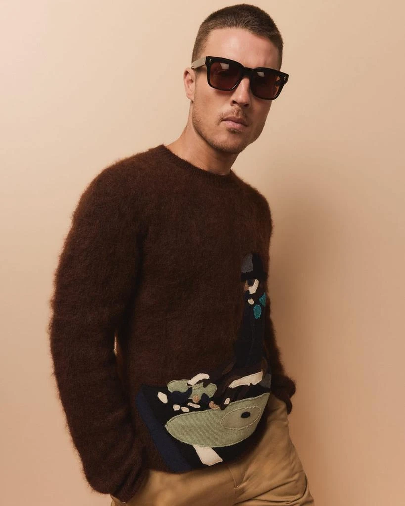 AMIRI Men's Fuzzy Turn Table Sweater 2