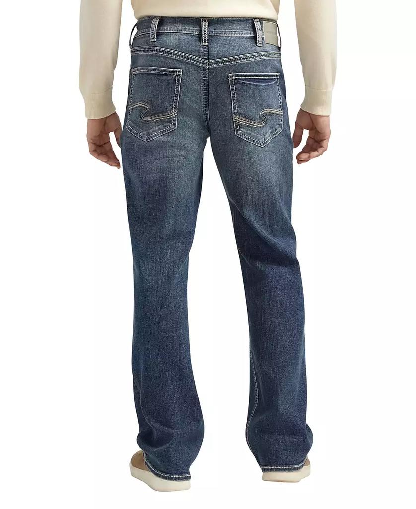 Silver Jeans Co. Zac Relaxed Fit Straight Leg Luxe Heritage Jeans