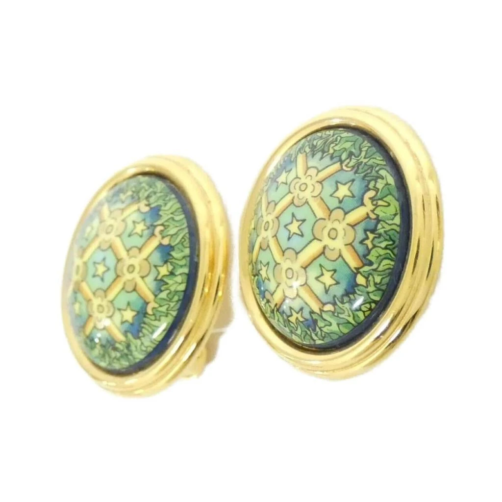 Hermes gold Clip Earrings (Pre-Owned) 2