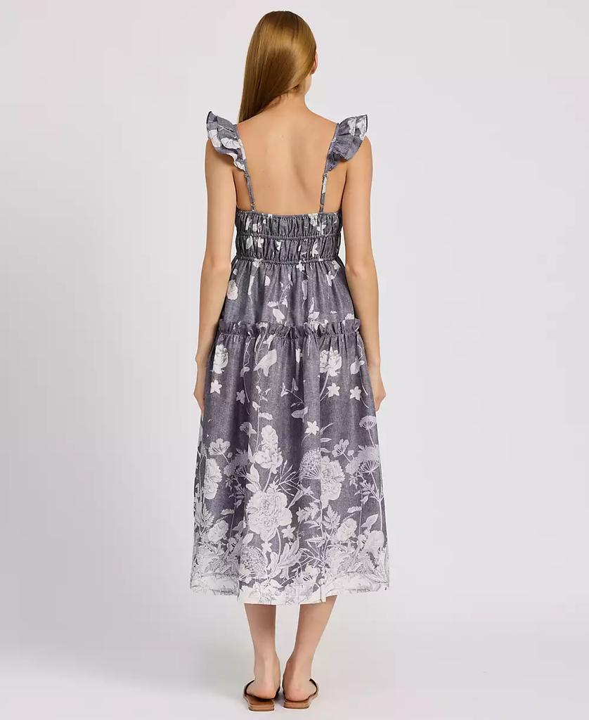En Saison Women's Sydney Floral-Print Midi Dress