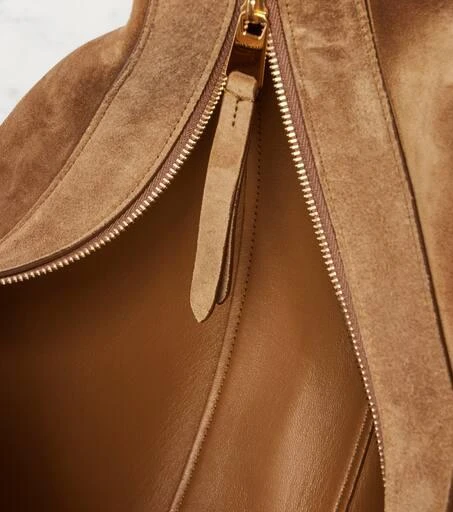 Khaite Augustina suede shoulder bag 3