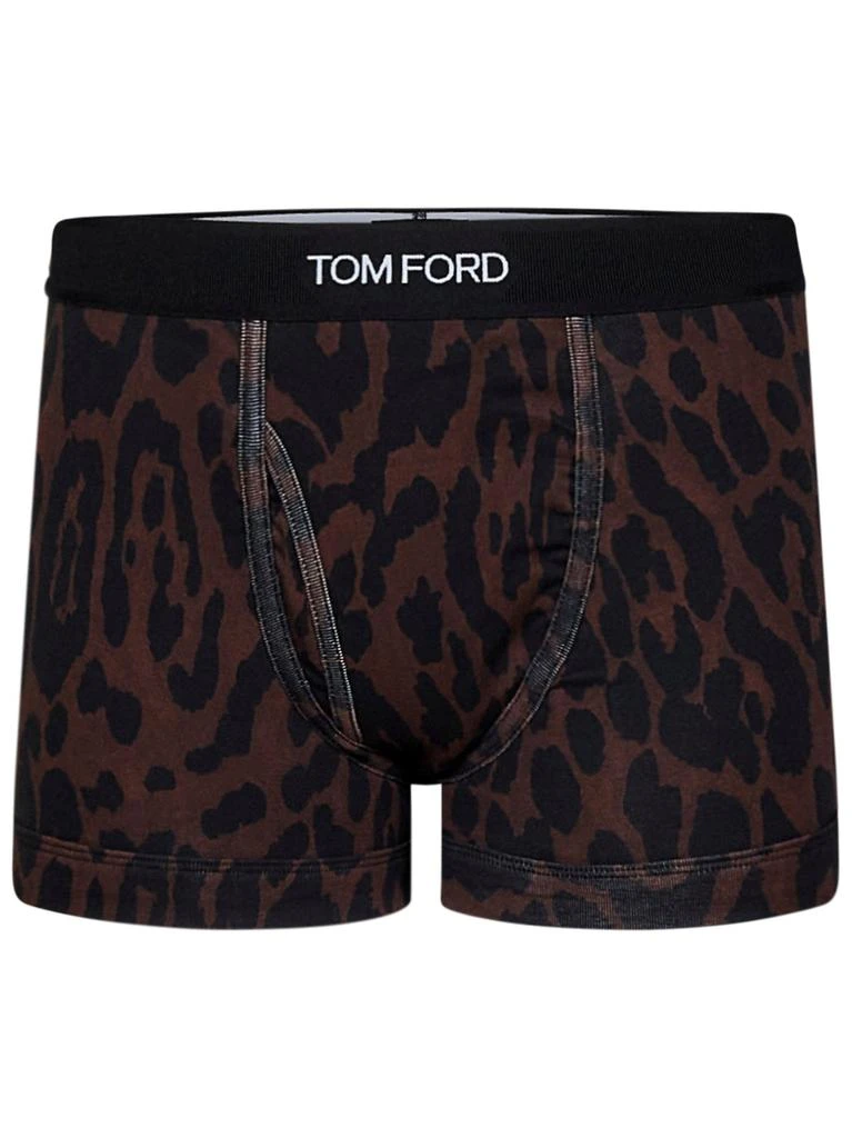 Tom Ford Tom Ford Leopard Printed Boxers 1