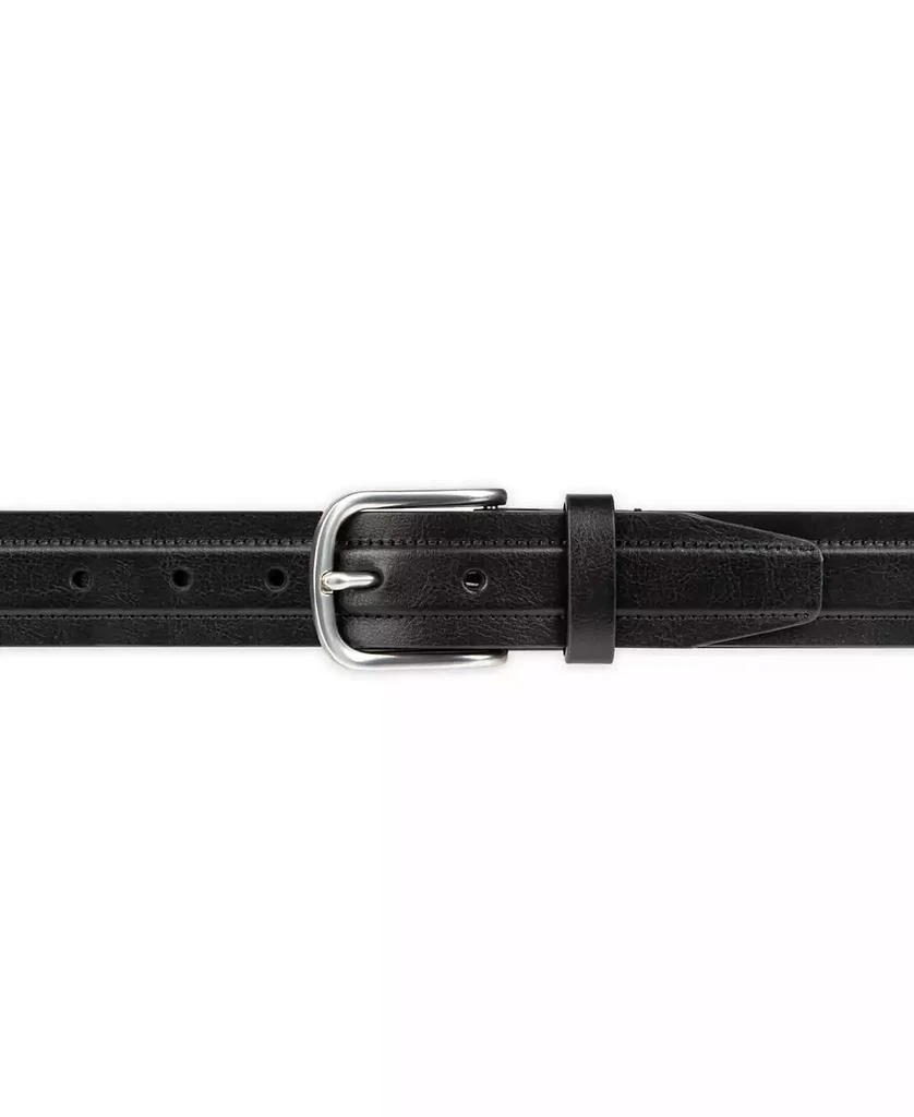 Club Room Men's Cut Edge Trapunto Stitched Casual Belt 4