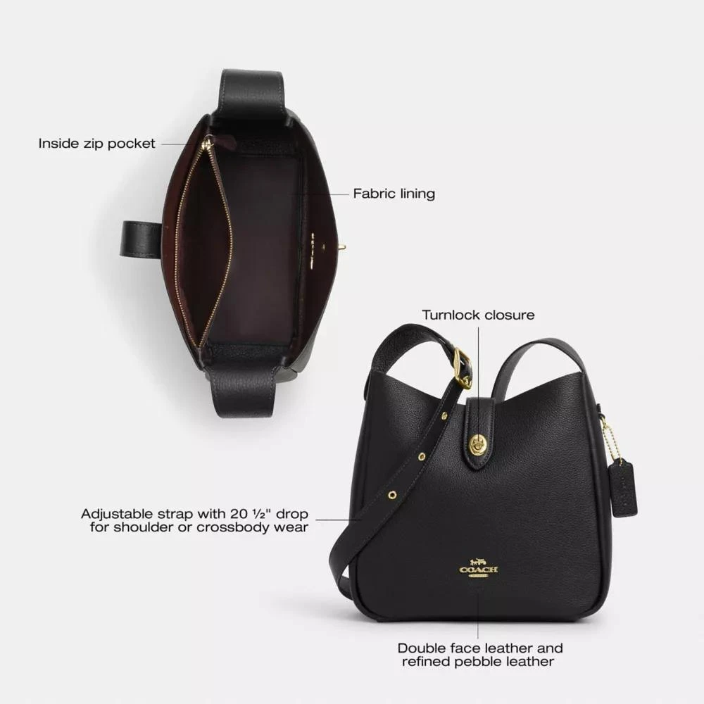 Coach Hadley Convertible Crossbody Bag 8