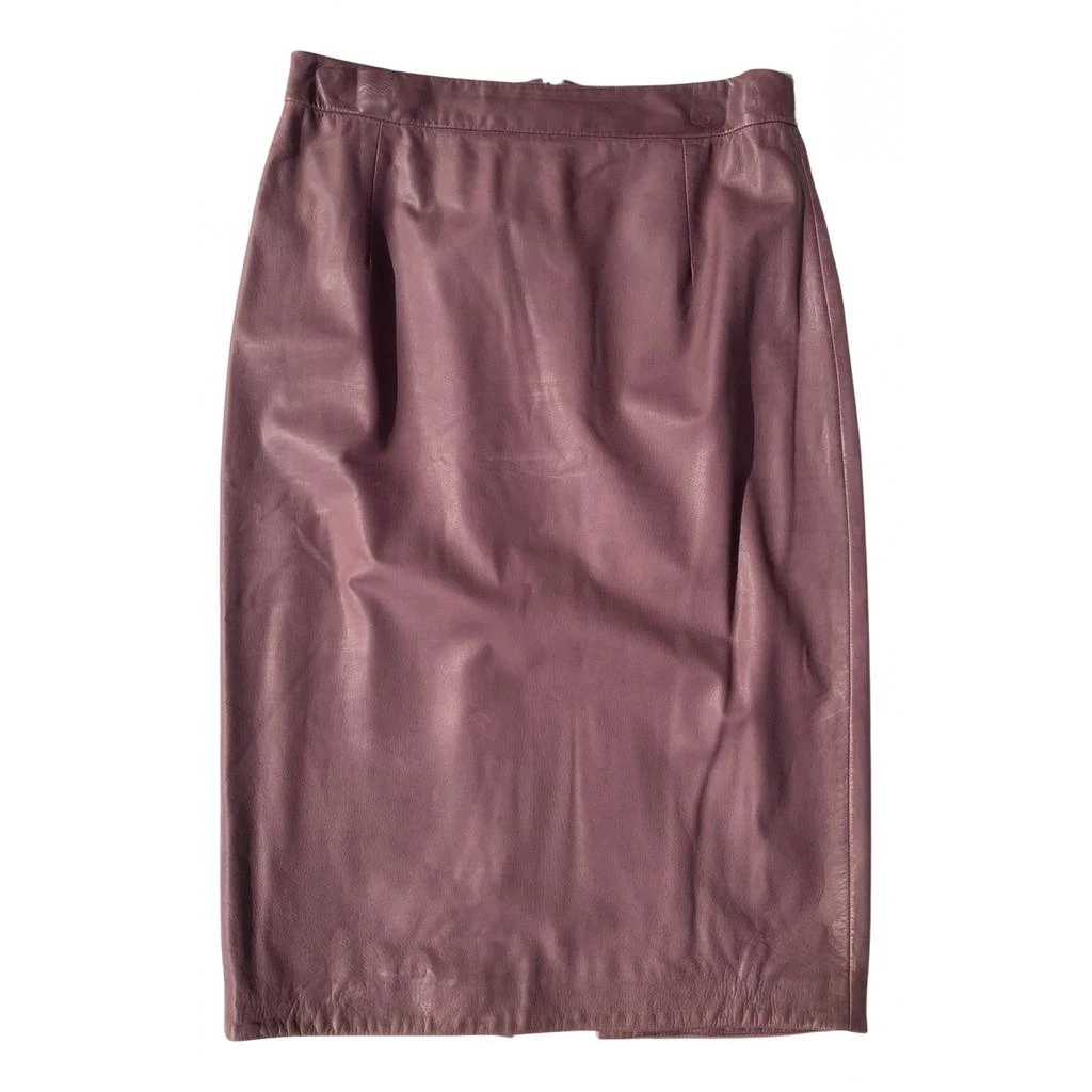 Gucci Gucci Leather mid-length skirt 1