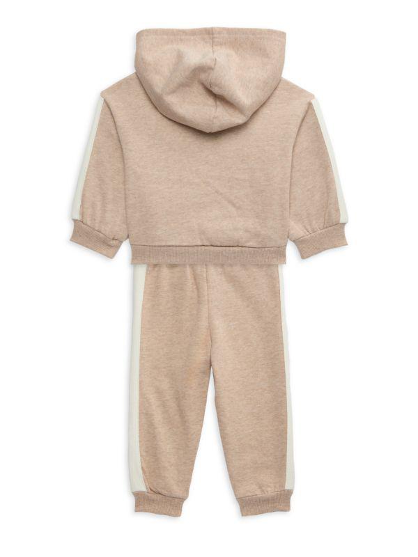 Calvin Klein Baby Girl's & Little Girl's 2-Piece Logo Hoodie & Joggers Set