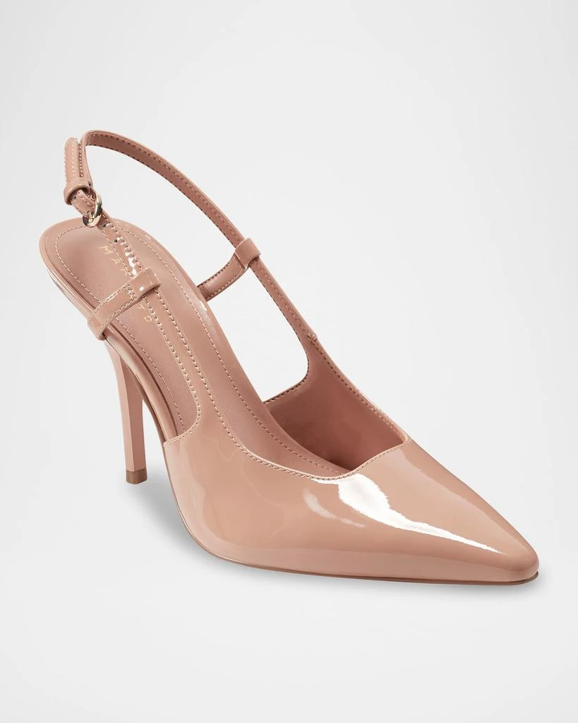 Marc Fisher Torry Patent Leather Slingback Pumps 2