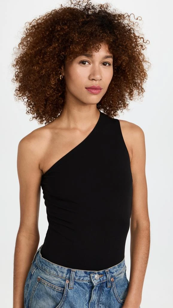 Wolford One-Shoulder Asymmetrical Bodysuit 6