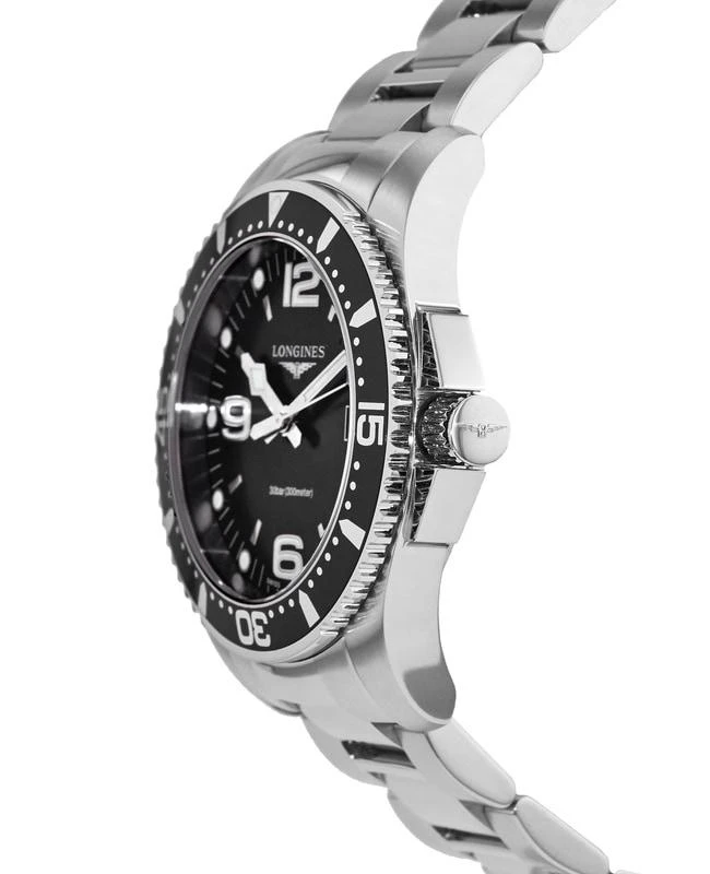 Longines Longines HydroConquest Quartz 41mm Black Dial Stainless Steel Men
s Watch L3.740.4.56.6 3