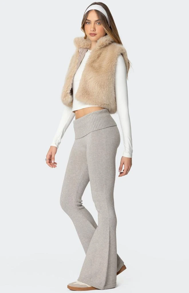 Edikted Cassandra Faux Fur Vest 4