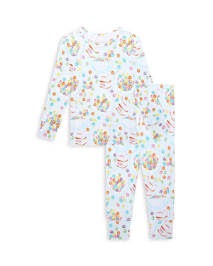 Posh Peanut Unisex Cereal Classic Pajama Set - Little Kid