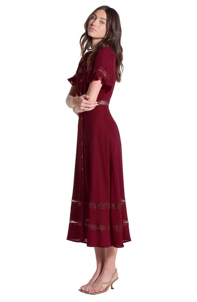 Lace Inset Midi Dress  On Sale Now with Up to 48% Off | Discover Exclusive  Deals & Savings at BeyondStyle  Authentic WISHLIST clothing|female|dresses| dress|women with Limited-Time Discounts, Free Shipping, and Price