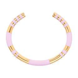 AURELIE BIDERMANN Lilac Positano bangle 1
