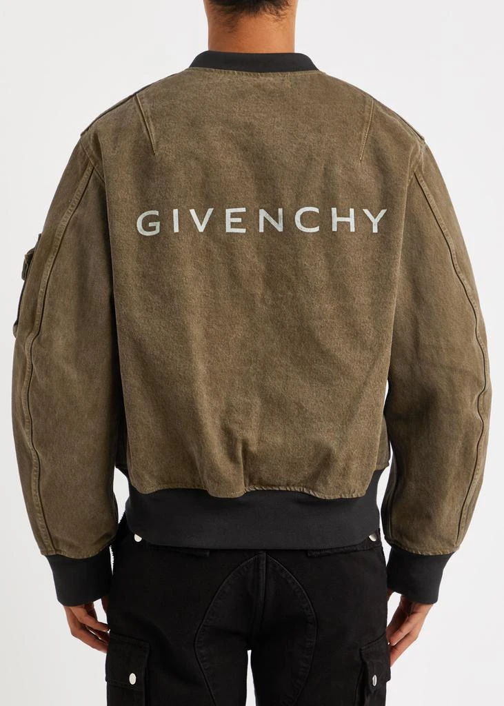 Givenchy Reversible denim bomber jacket 3