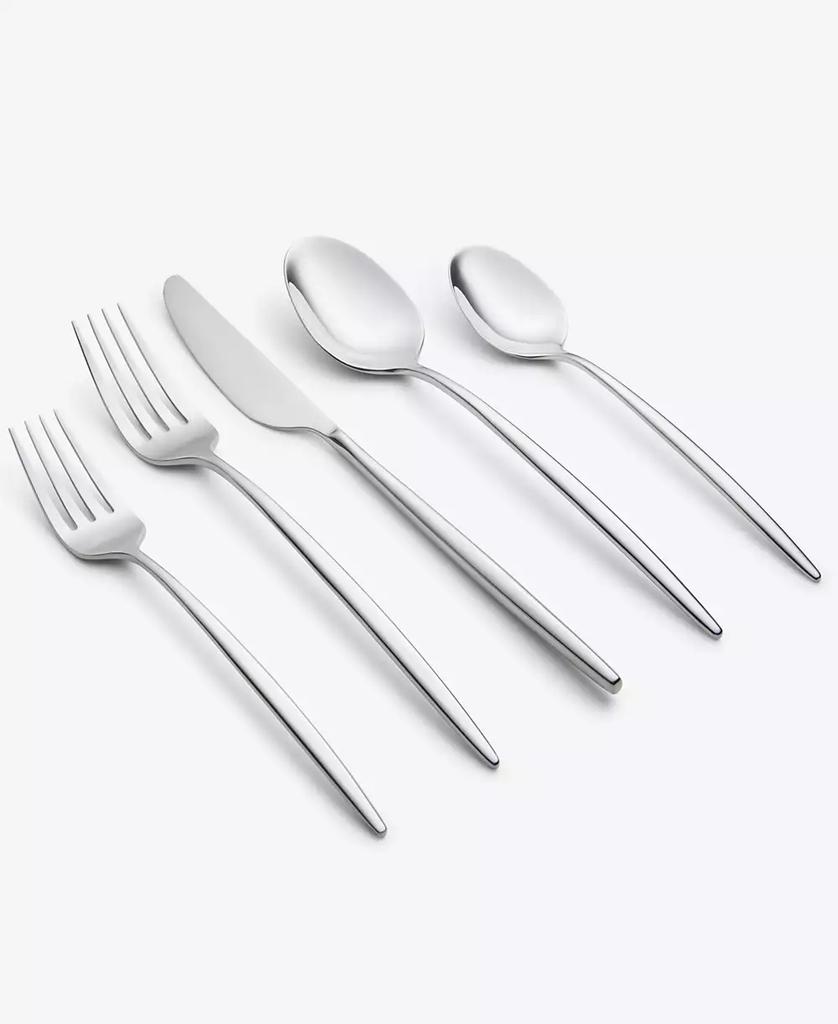 Cambridge Silversmiths Gaze Mirror 20-Piece Flatware Set, Service for 4