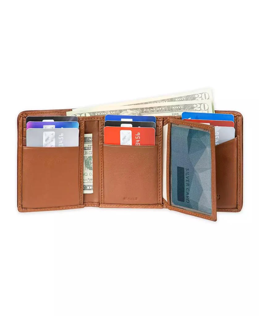 GUESS Men's RFID Quatro G Trifold Wallet 4