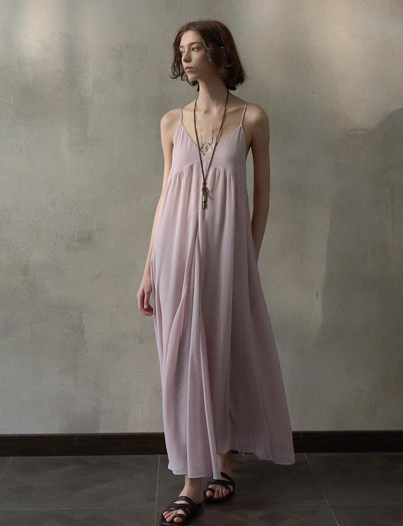 Pixie Market Dusty Pink Layered Dress-PREORDER