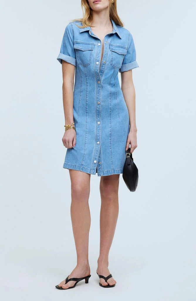 Seamed Denim Mini Shirtdress On Sale Now with Up to 59% Off | Discover Exclusive Deals & Savings at BeyondStyle Authentic Madewell women|clothing|dresses|dress|female with Limited-Time Discounts, Free Shipping, and Price Seamed Denim Mini Shirtdress On Sale Now with Up to 59% Off | Discover Exclusive Deals & Savings at BeyondStyle Authentic Madewell women|clothing|dresses|dress|female with Limited-Time Discounts, Free Shipping, and Price