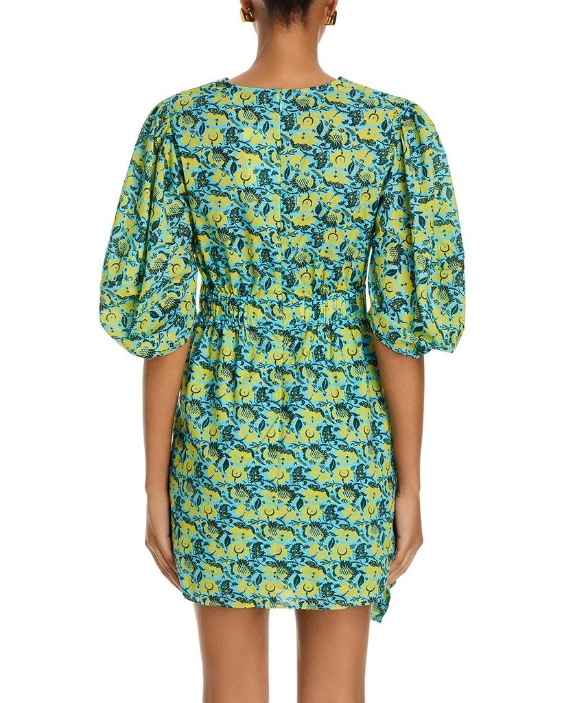 Rhode Pia Floral Print Cotton Mini Dress 4