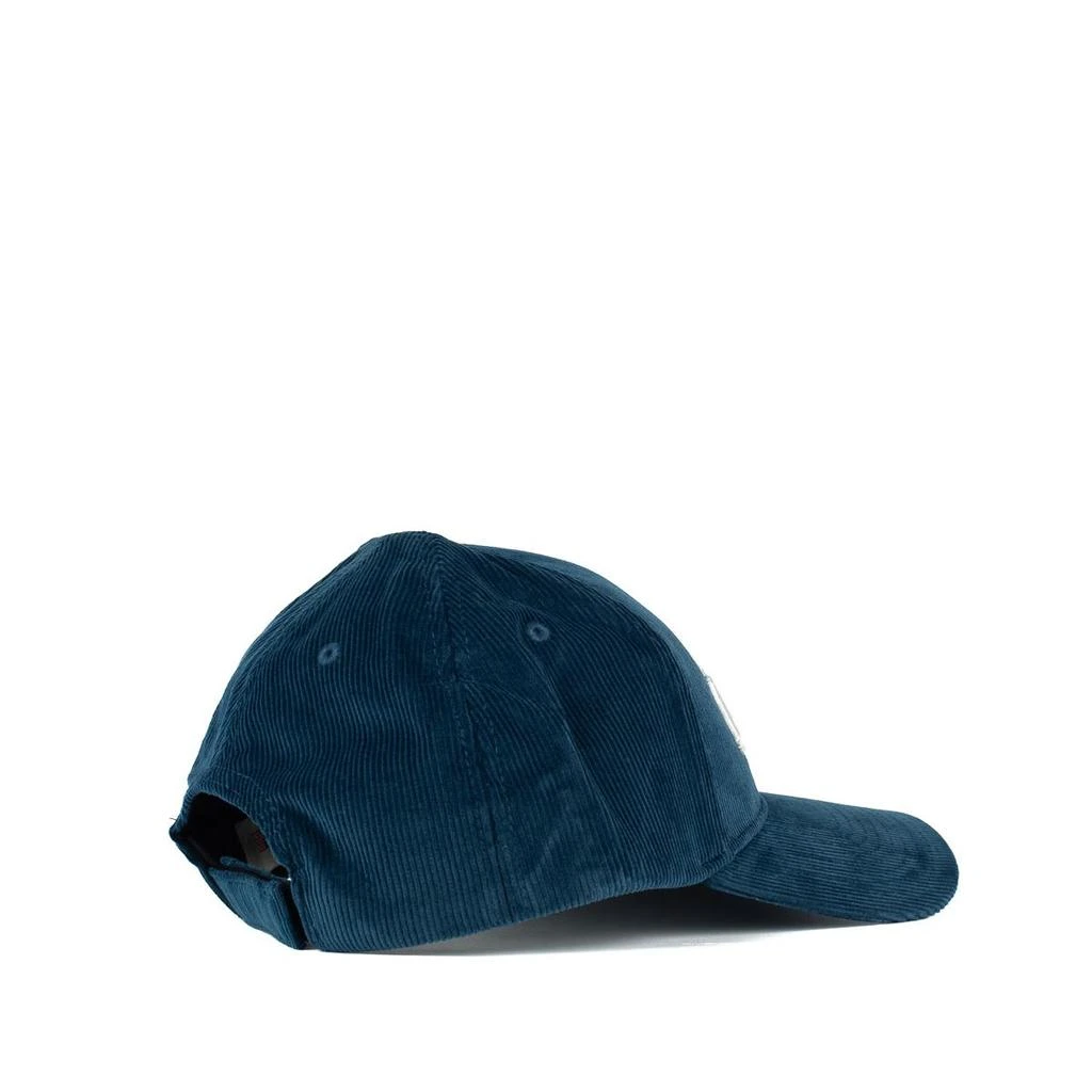 Autry Autry Blue Corduroy Baseball Cap With Embroidery 3