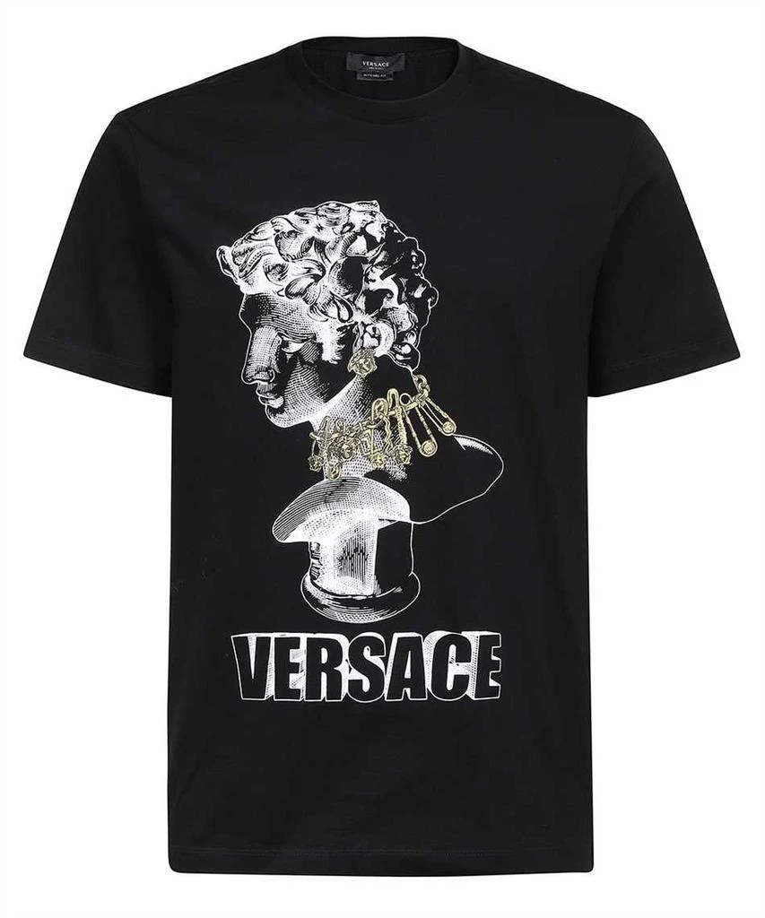 Versace Versace logo graphic t-shirt 1