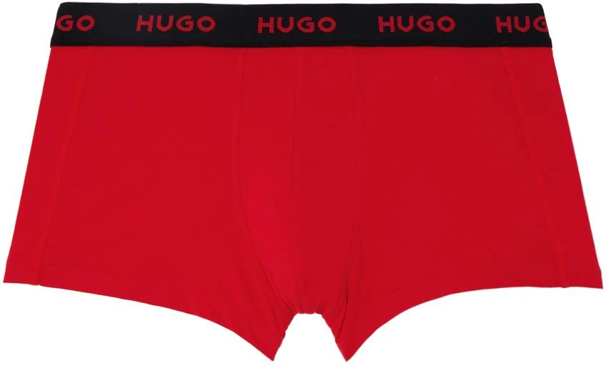 Hugo Three-Pack Multicolor Graphic Boxers 2