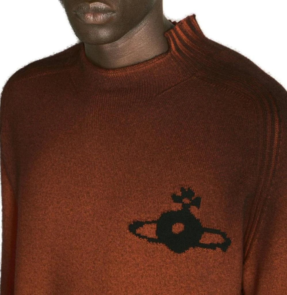 Vivienne Westwood Vivienne Westwood Sean Logo Intarsia Jumper 3