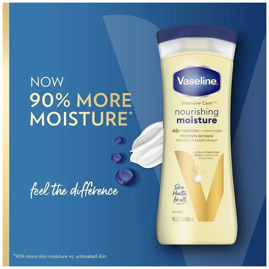 Vaseline Nourishing Moisture Body Lotion Essential Healing 7