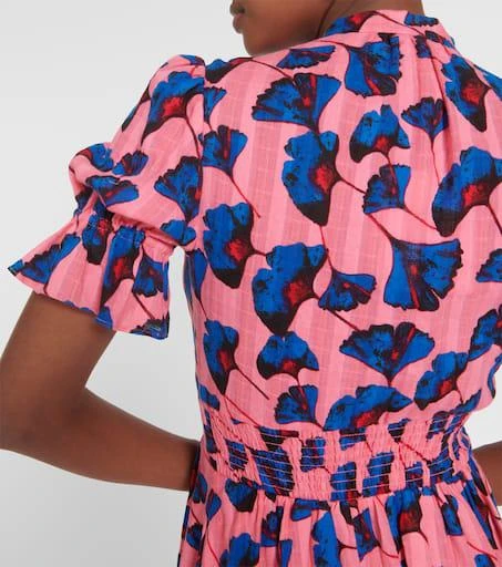 Diane von Furstenberg Erica printed cotton midi dress 6