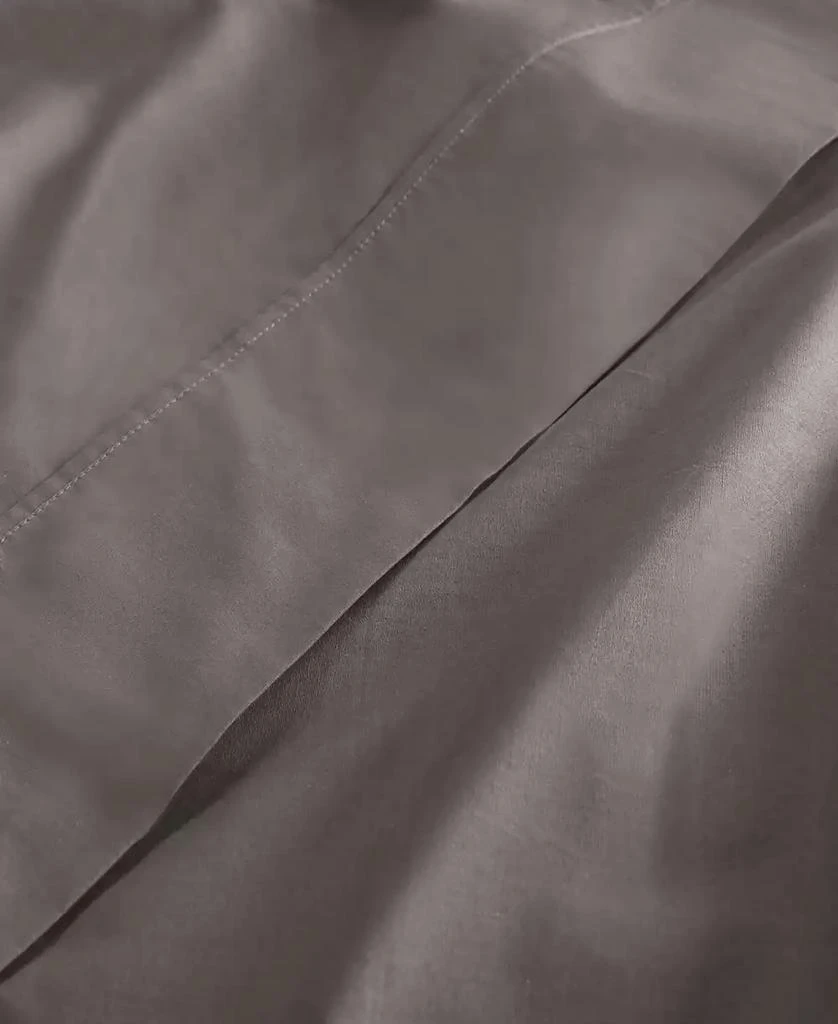 Superior Solid 300-Thread Count Cotton Percale Deep Pocket Sheet Set, Split King 4