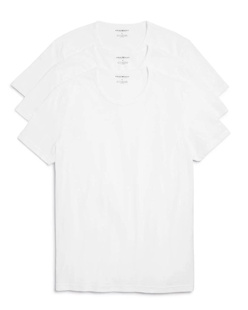 Emporio Armani Pure Cotton Crewneck T-Shirts - Pack of 3 2