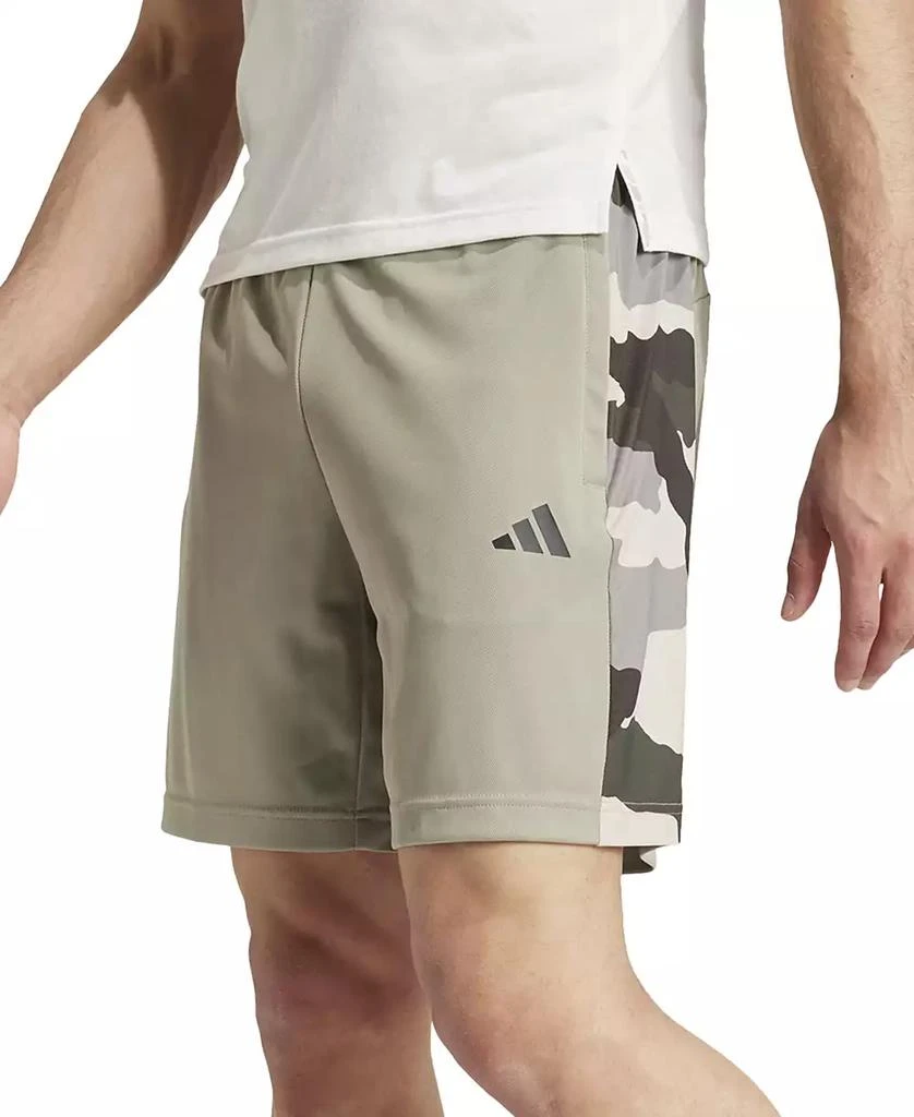 Adidas Men's Camo Panel Woven Logo Shorts 1