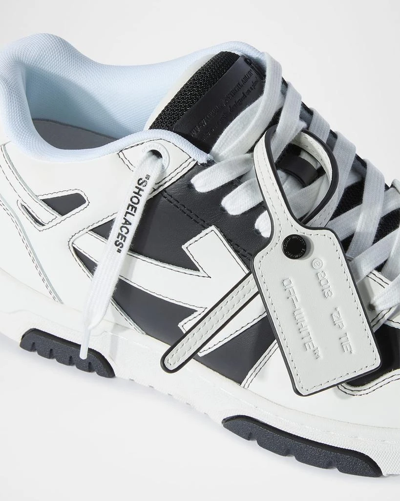 Off-White Out Of Office Bicolor Leather Sneakers 6