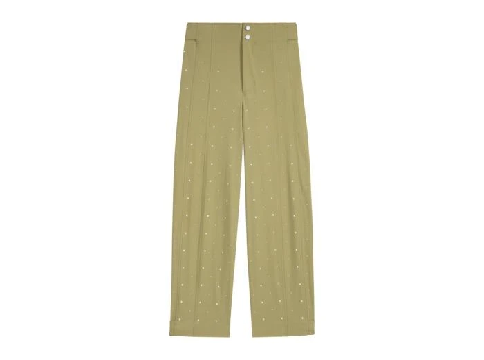 Maje Pantalon baggy clouté 1
