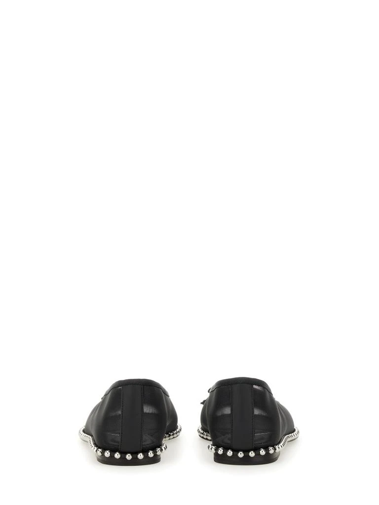 Alexander Wang BLACK MESH LINA BALLERINAS 3