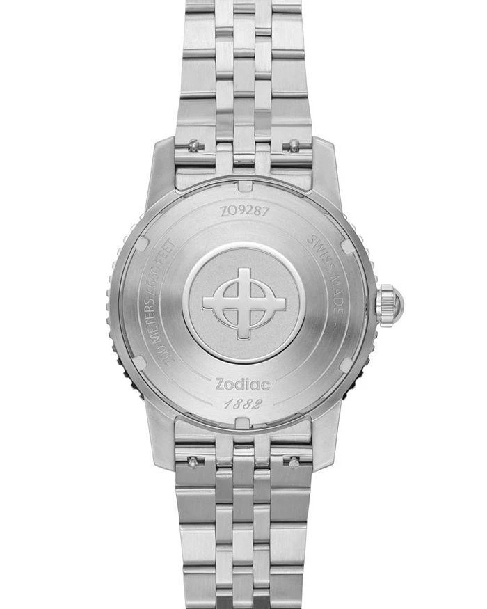 ZODIAC Compression Diver Automatic Stainless Steel Watch, 40mm 4