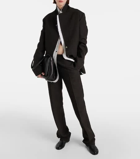 The Row Nuance leather shoulder bag 5