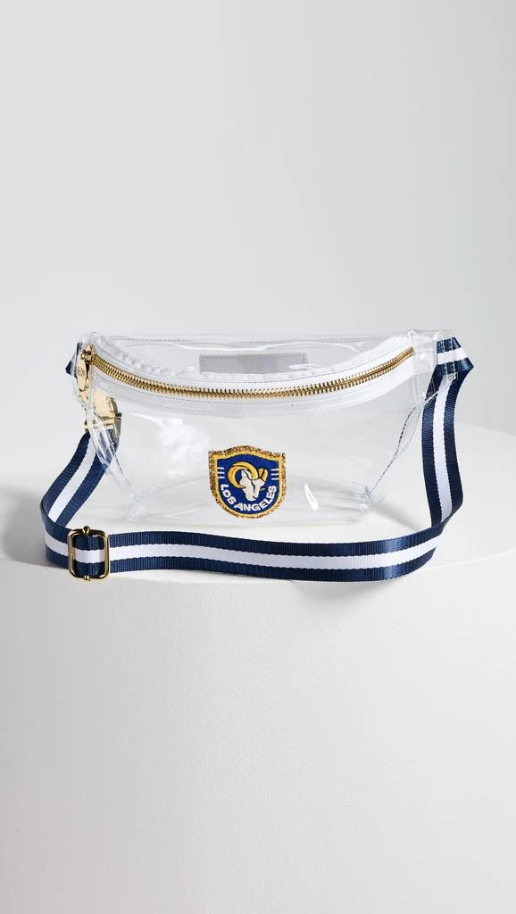 Stoney Clover Lane Los Angeles Rams Clear Fanny Pack 1