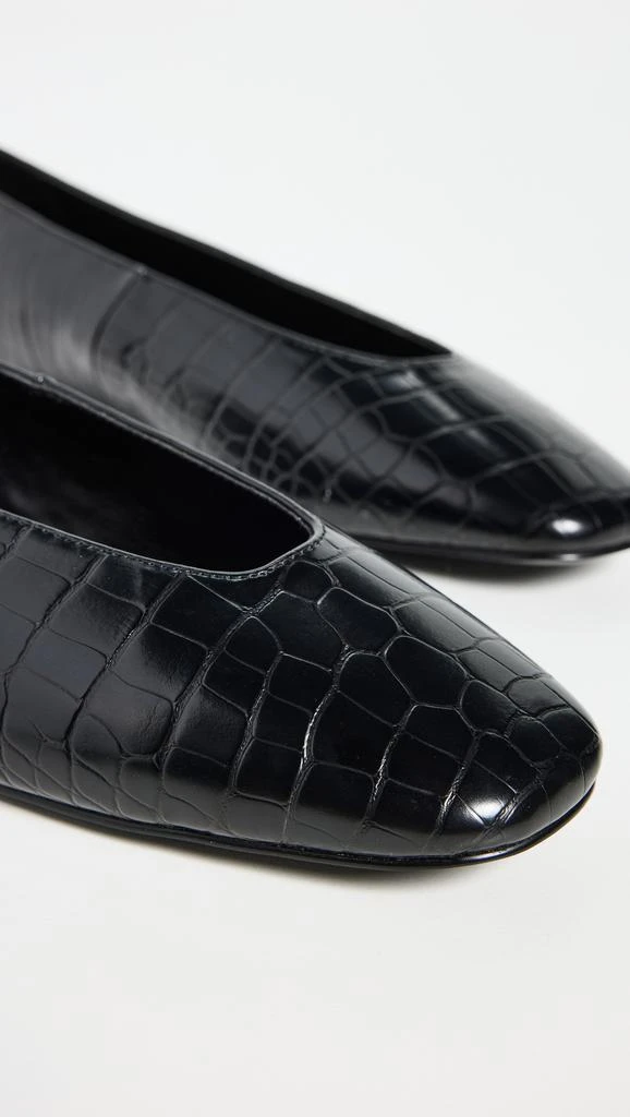 Good American Croc Ballet Flats 5