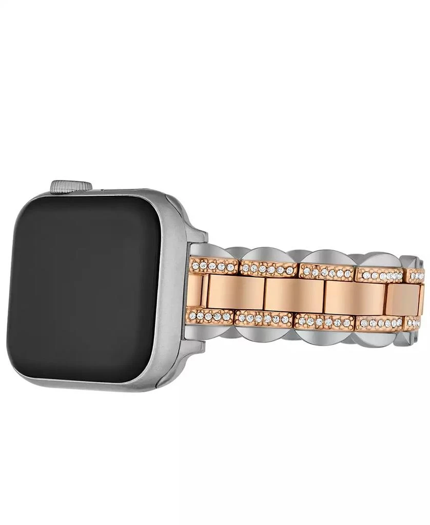 Kate Spade Women's two-tone stainless steel band for apple watch, 38,40,41,42,44,45,49mm 7