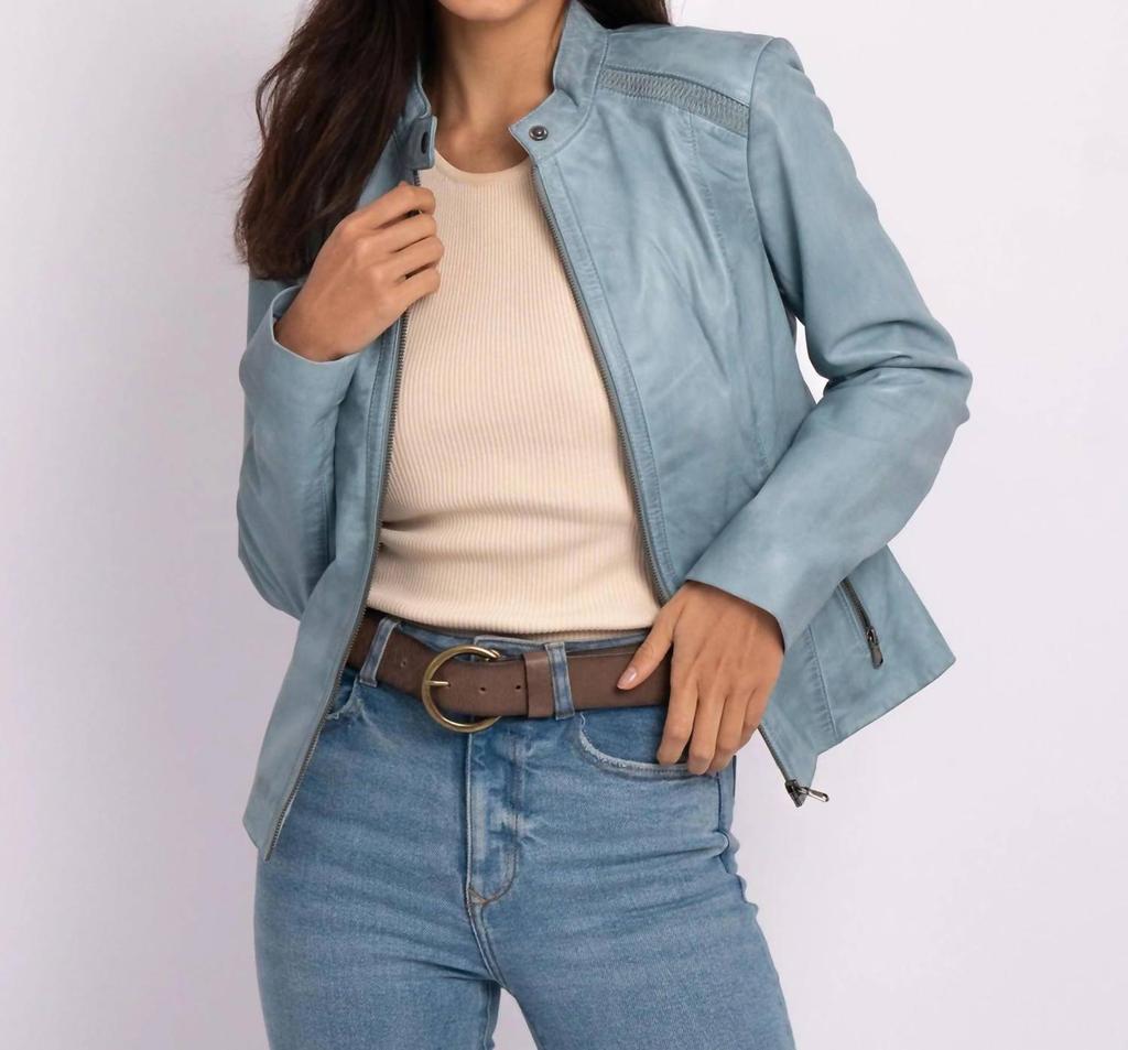 Amsterdam Heritage Amsterdam Heritage - Carmen Classic Leather Jacket