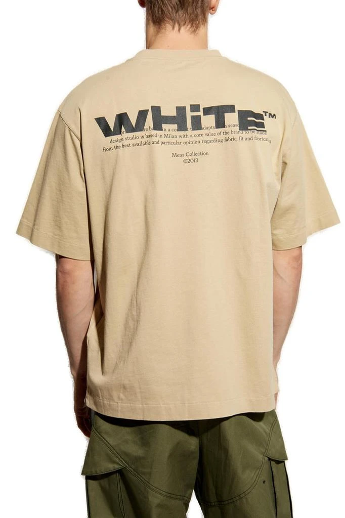 Off-White Off-White Off Split Crewneck T-Shirt 3