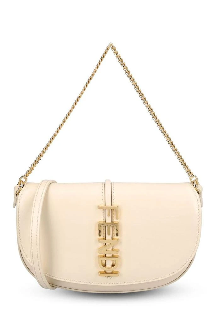 Fendi Fendi Fendigraphy Logo Lettering Chain-Linked Wallet 1