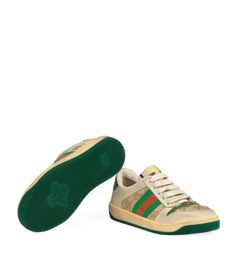 Gucci Kids Screener Low-Top Sneakers 5