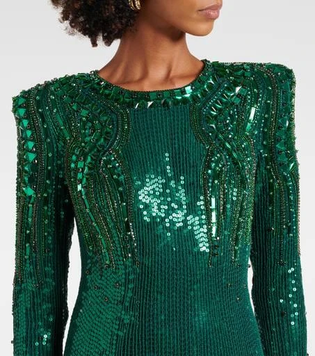 Jenny Packham Paloma embellished sequined gown 4