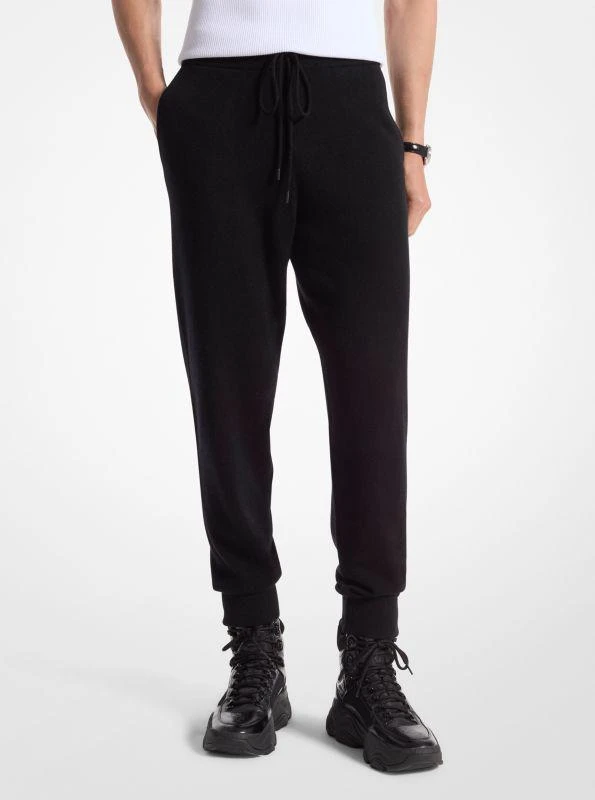 Michael Kors Wool and Cashmere Blend Joggers 4